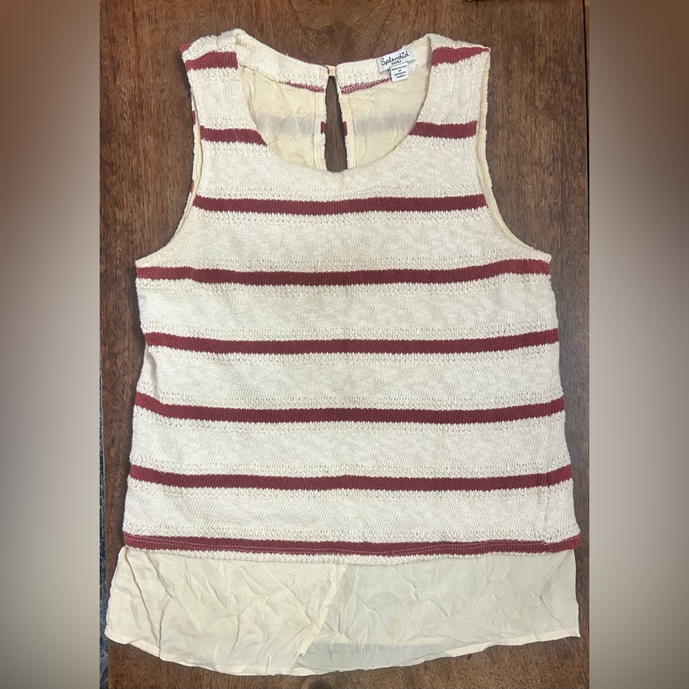 Splendid sweater tank